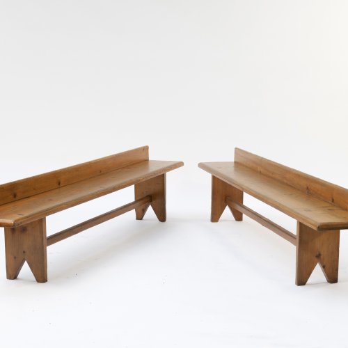 4 benches, 1950s