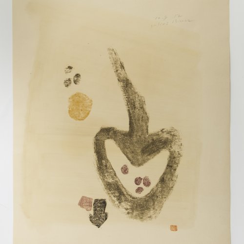 Ohne Titel (Abstrakte Komposition), 1952