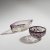 Two bowls with galvanic silver mounting, c. 1904