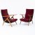 Set of two armchairs, 1950s