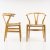 Set of two 'Y' - 'CH-24' chairs, 1950