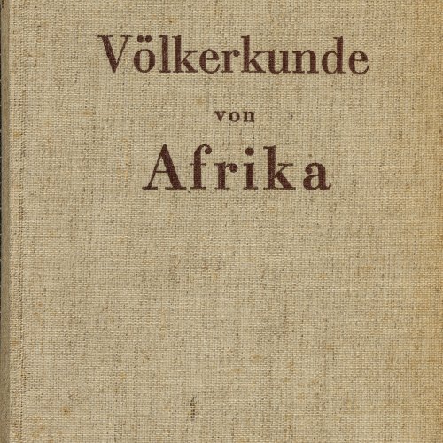 Völkerkunde von Afrika, 1940