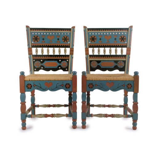 Zwei Sessel, um 1910