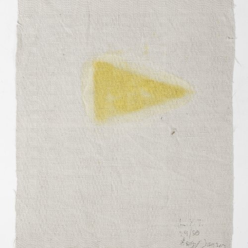 'The last yellow triangle, 2005