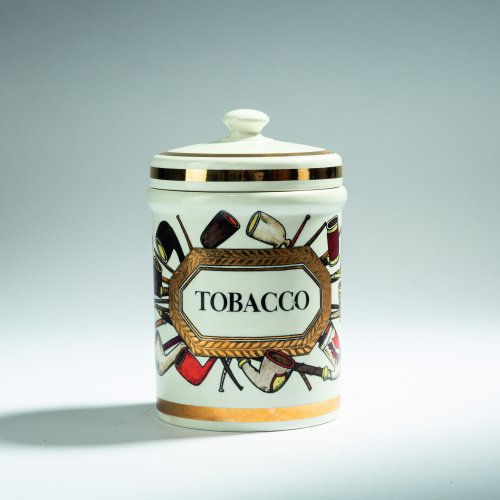 Deckeldose 'Tobacco', 1960er Jahre