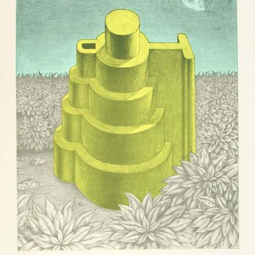 'Tea Pot' (Lapislazuli) poster, 1973 