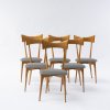 Set of six chairs, 1950