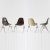 Set of four chairs 'Plastic Side Chair DSS', 1955
