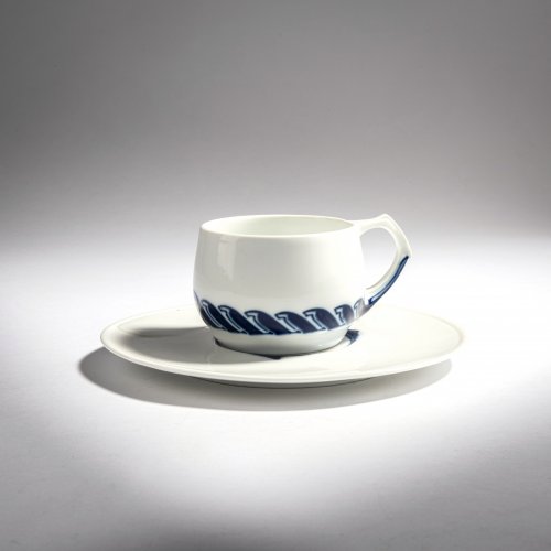 Coffee cup and saucer, 1903/04