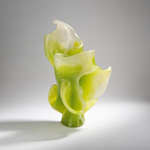 Ohne Titel (Skulpturale Vase in Form einer Blüte), wohl 1970er Jahre