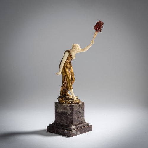 'Grecian with torch', c. 1920