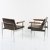 Set of two 'Paddle' armchairs, no. 5772, 1957