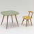 Child's table and chair for 'Kleid im Raum', c. 1955
