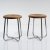 Set of two stools, 1930s