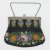 Bag with floral border, 2nd half of the 19th century