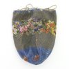 Tobacco pouch with floral border, 1st half of the 19th century.
