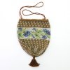 Pouch with floral border, c. 1830