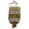 Pouch with floral borders, c. 1830