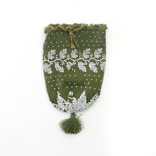 Pouch with leaf border, 1st half of the 19th century