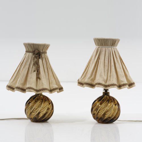 Two table lights, c. 1935