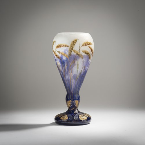 Rare 'Blés' vase, c. 1898