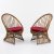 2 wicker chairs, c. 1956