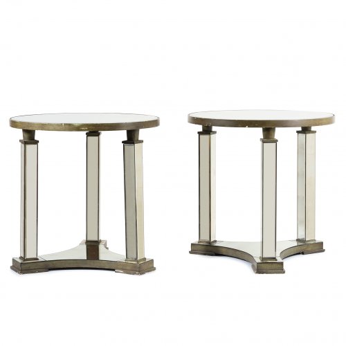 Two side tables, c. 1947