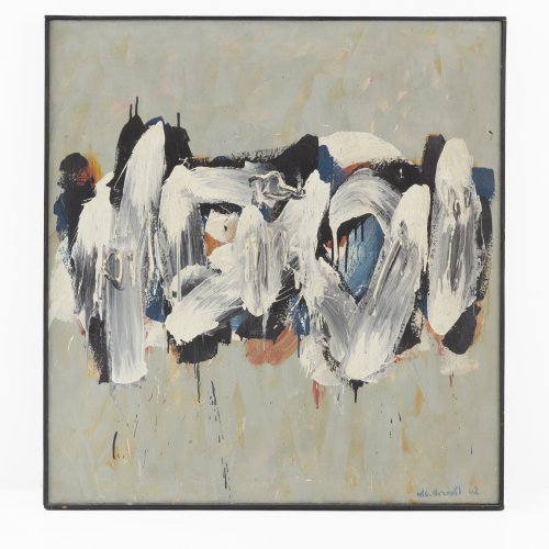 Ohne Titel (Abstrakte Komposition), 1962