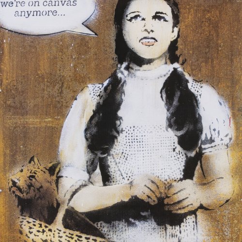 'Banksy vs Bristol Museum - I don't think we're on canvas anymore', 2009