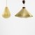 2 'Cocoon' ceiling lights, c. 1960