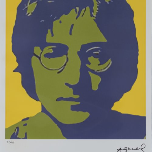 Poster nach 'John Lennon', 1986 (späterer Druck)