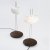 2 table lights 'Cocon suspendu', 2000/10