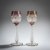 2 wine glasses, 1920s