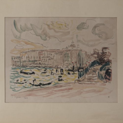 Ohne Titel (Ansicht von Venedig), 1904