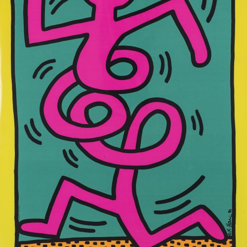 3 Farbplakate 'Montreux Jazz De Festival (Green, Pink & Yellow)‘, 1983