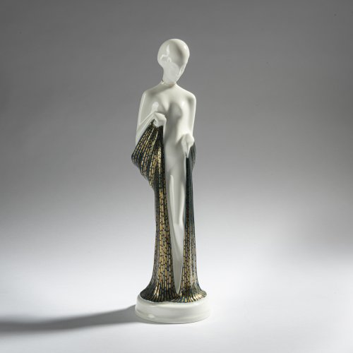 'Dancer, stylized figure with drapery', 1926