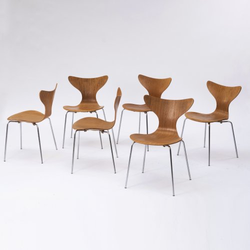 6 'Seagull' - '3208' chairs, 1955