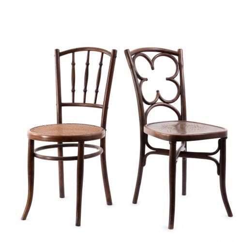 2 chairs, 1860s