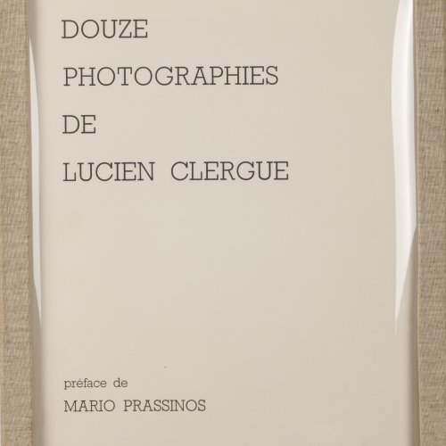 Portfolio 'Douze Photographies de Lucien Clergue', 1960-1969 (Druck 1970)