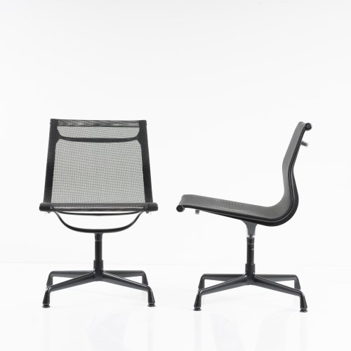 2 chairs 'Aluminum Group', 1958