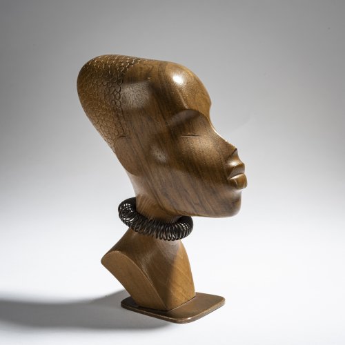 Head of an African person, 1950s