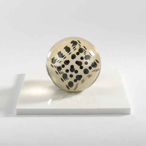 'Deformazione ottico-dinamica di un cubo in una sfera, Serie a punti B', 1959 - 1963