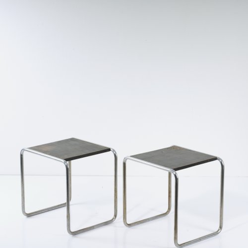 2 'B 9' side tables, 1925/26