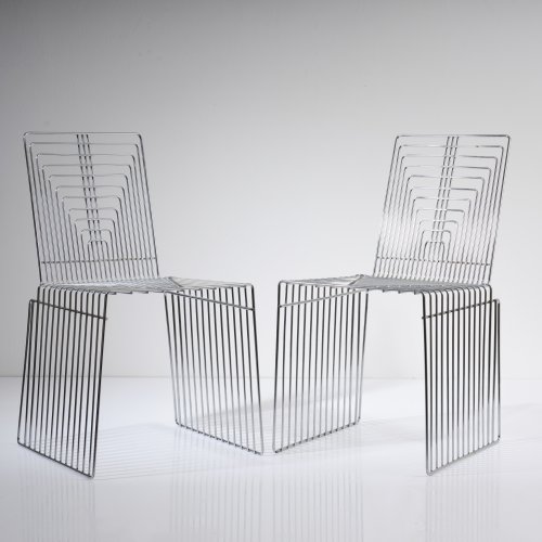 Zwei Stühle, 1970er Jahre