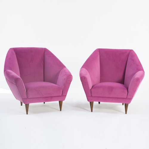 2 armchairs, c. 1955
