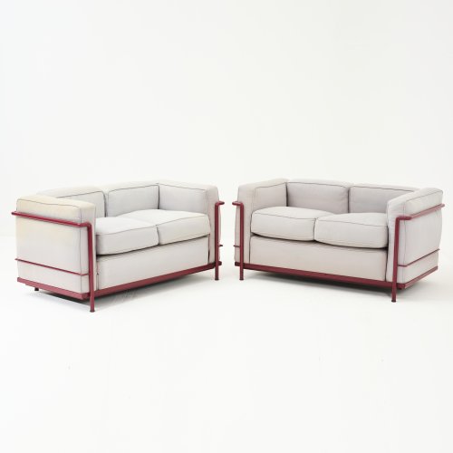 Two 'LC 2' settees, 1928