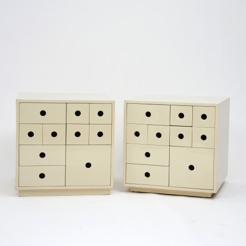 Set of two 'Indro' cabinets, c. 1968