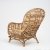 Wicker armchair, 1960s