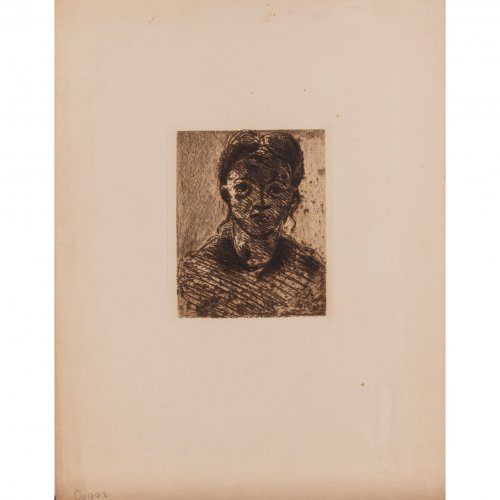 'Tête de jeune fille', 1873