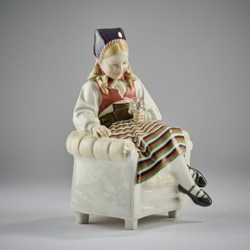 'Child in an armchair', 1908